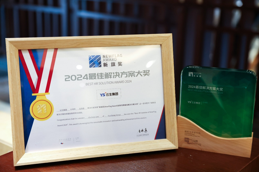 z6尊龙官方网站集团出海易Chuhaiyi荣获 “新旗奖”2024最佳解决方案大奖