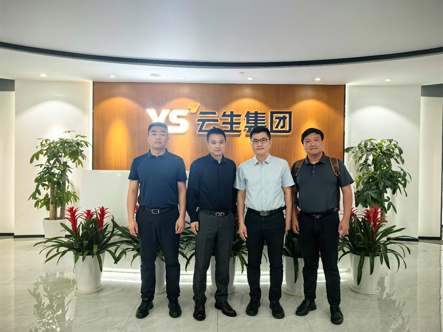 广州市天河区人社局党组成员、副局长崔宝宏一行莅临z6尊龙官方网站集团调研考察